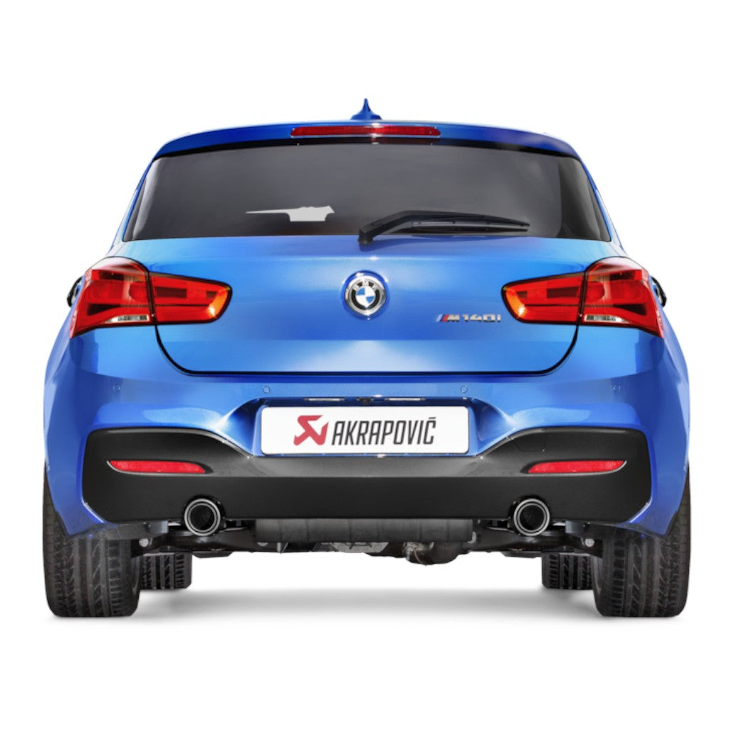 AKRAPOVIC MTP-BM/SS/3H Вихлопна система Evolution Line (нержавіюча сталь) для BMW M140i (F20 / F21) Photo-3 