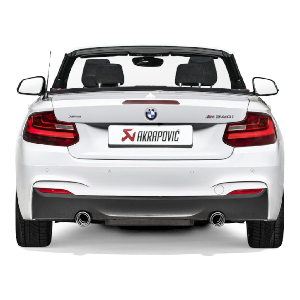AKRAPOVIC MTP-BM/SS/4H Вихлопна система Evolution Line (нержавіюча сталь) для BMW M240i (F22 / F23) Photo-3 