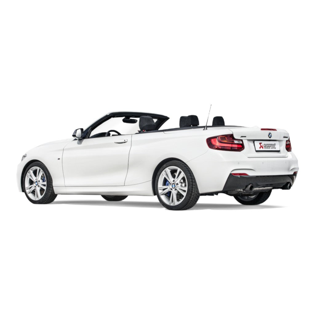 AKRAPOVIC MTP-BM/SS/4H Вихлопна система Evolution Line (нержавіюча сталь) для BMW M240i (F22 / F23) Photo-4 
