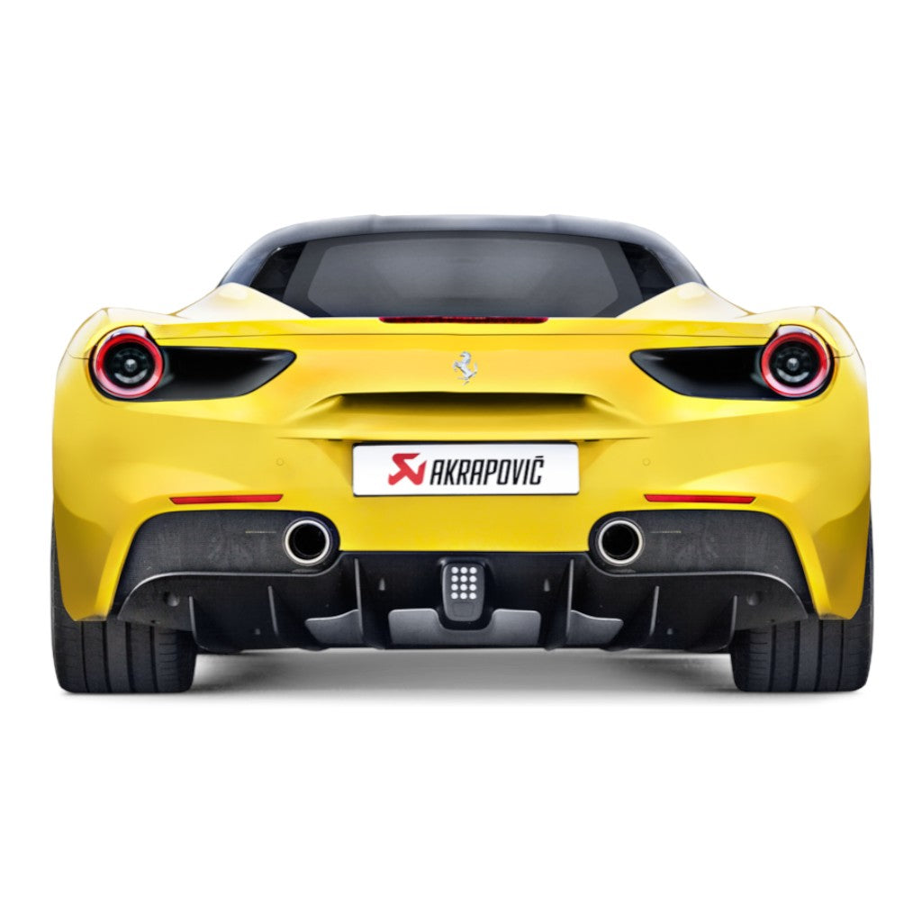 AKRAPOVIC MTP-FE488H Система вихлопу Slip-On Line (титан) для FERRARI 488 GTB / 488 Spider 2016-2019 Photo-2 