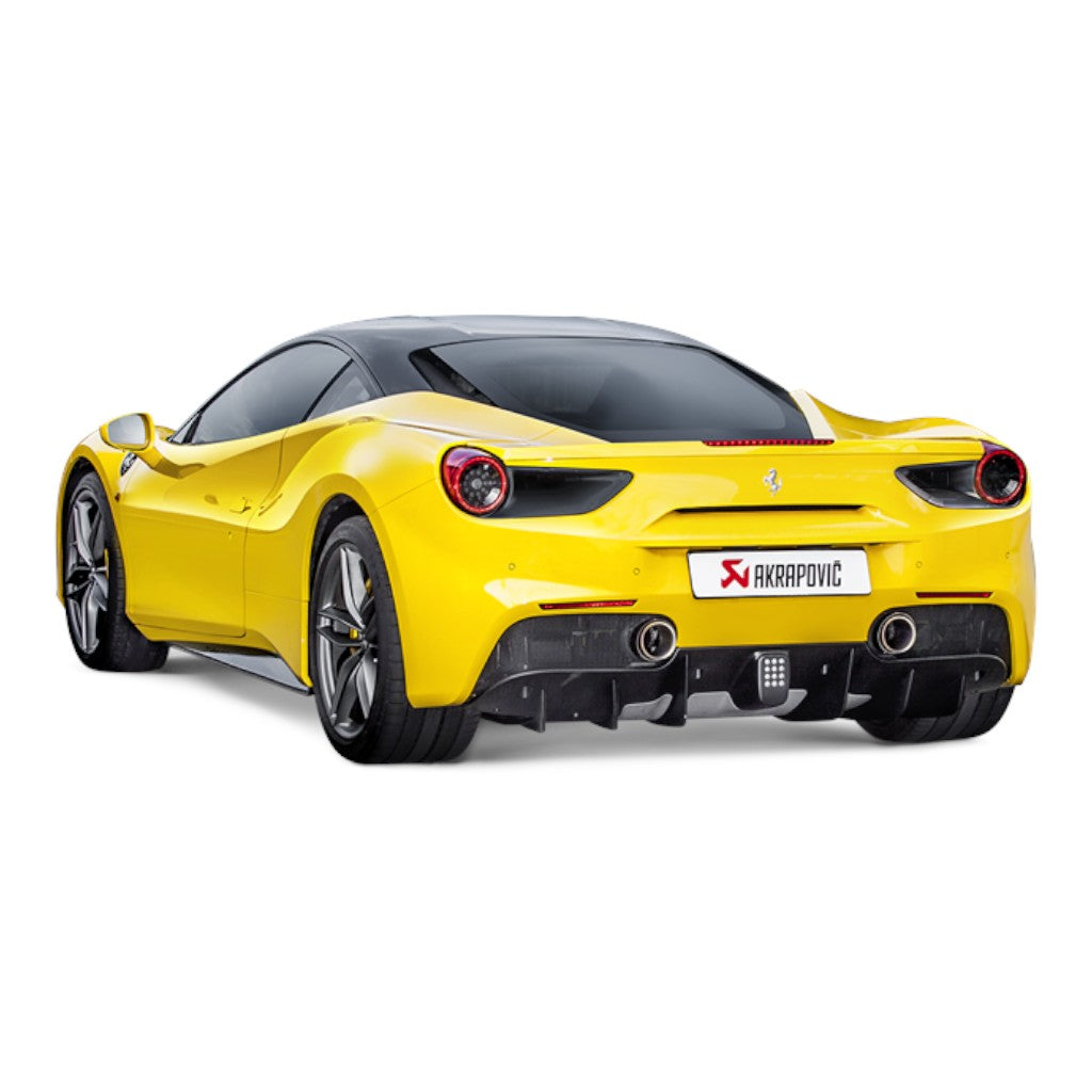 AKRAPOVIC MTP-FE488H Система вихлопу Slip-On Line (титан) для FERRARI 488 GTB / 488 Spider 2016-2019 Photo-3 