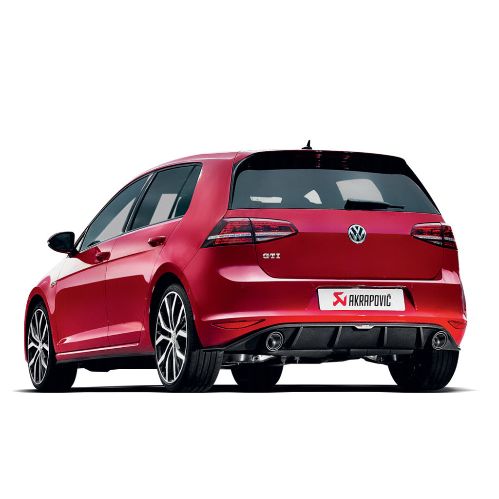 AKRAPOVIC MTP-VW/T/2 Вихлопна система Slip-On Race Line (титан) для VW Golf GTI (Mk7) 2013-2016 Photo-2 