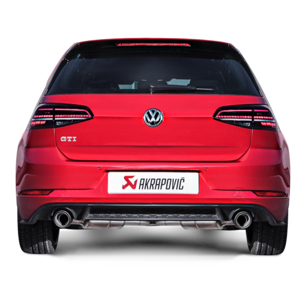 AKRAPOVIC MTP-VW/T/4H Вихлопна система Slip-On Race Line (титан) для VW Golf GTI Performance (Mk7.5) 2017-2019 Photo-2 