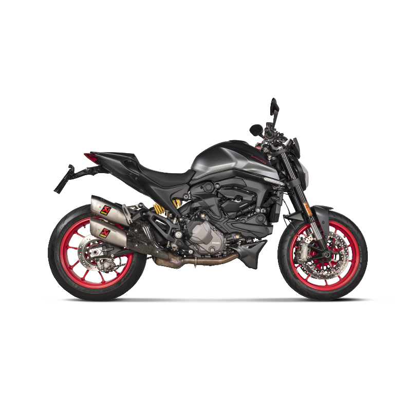 AKRAPOVIC P-HSD9SO3 Теплозахисний щиток (Carbon) для DUCATI Monster 2021-2023 Photo-2 