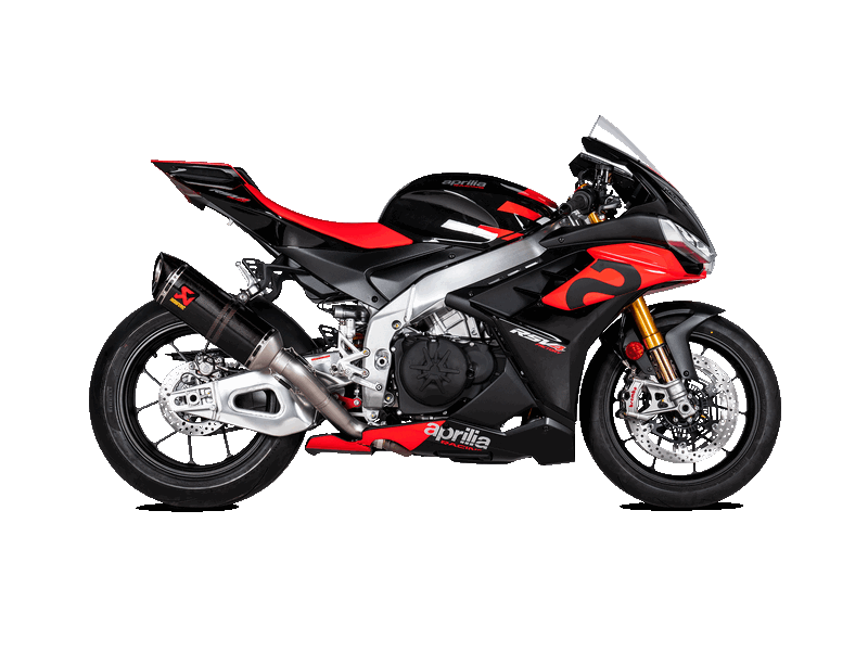 AKRAPOVIC S-A10SO13 - RC Вихлопна система Slip-On Line (Carbon) Aprilia RSV4 / Tuono V4 2021 Photo-1 