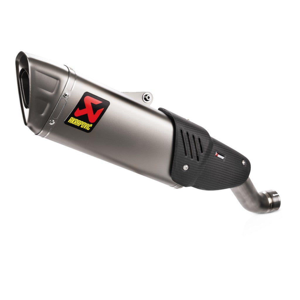AKRAPOVIC S-A10SO14-HEZT Вихлопна система Slip-On Line (титан) для APRILIA RSV4 / TUONO V4 2025-2026 Photo-0 