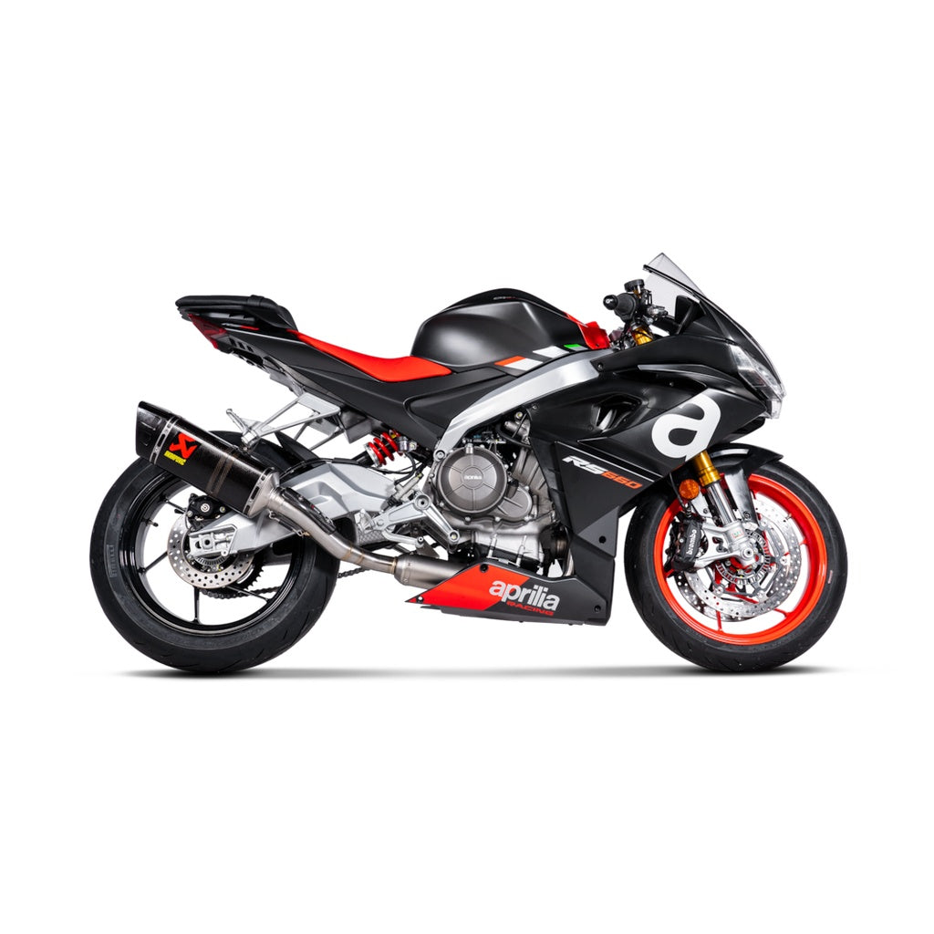 AKRAPOVIC S-A6R5-APLC Вихлопна система Racing Line (карбон) для APRILIA RS 660 / Tuono 660 Photo-1 