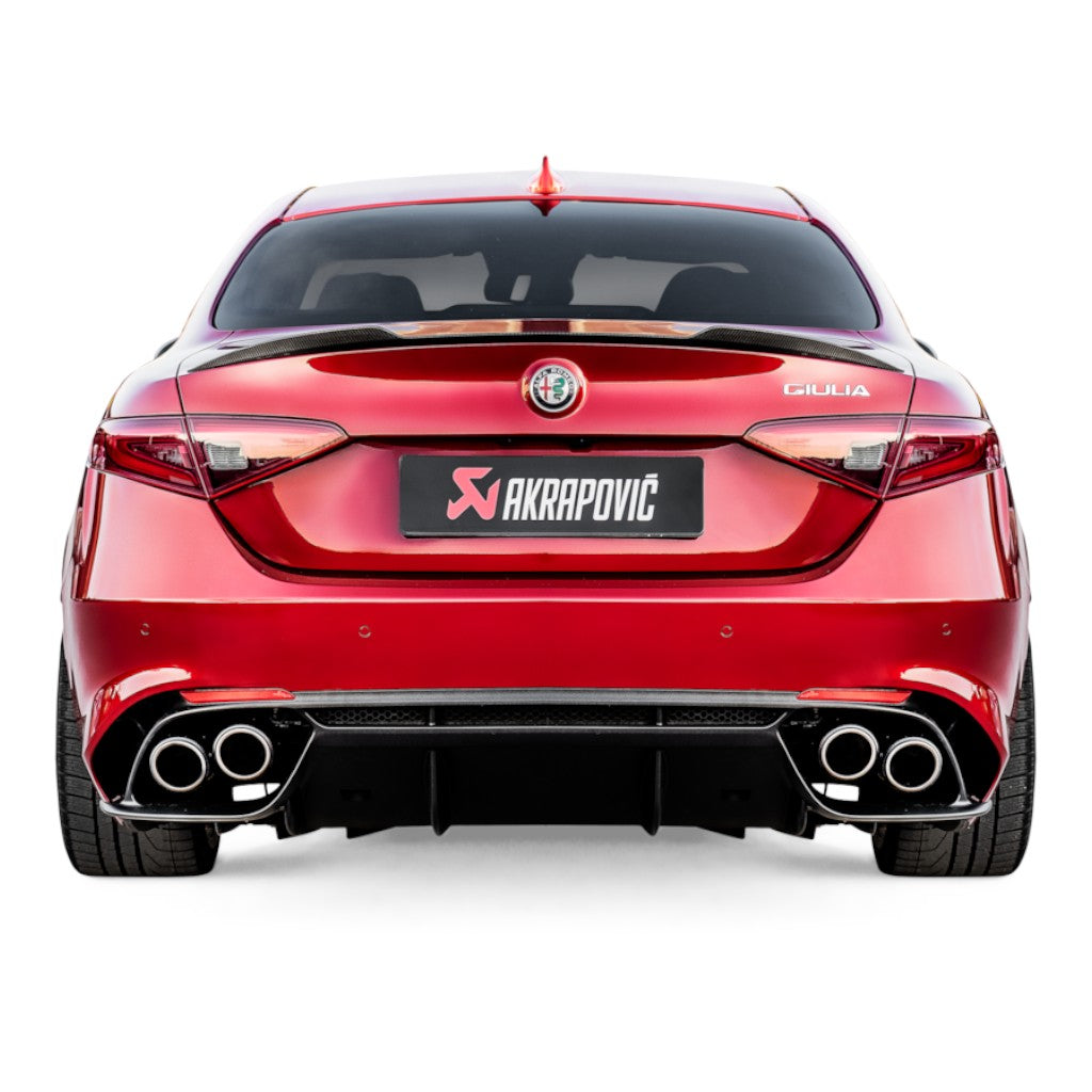 AKRAPOVIC S-AR/TI/1H Вихлопна система Evolution Line (титан) для ALFA ROMEO Giulia Quadrifoglio 2016-2020 Photo-2 