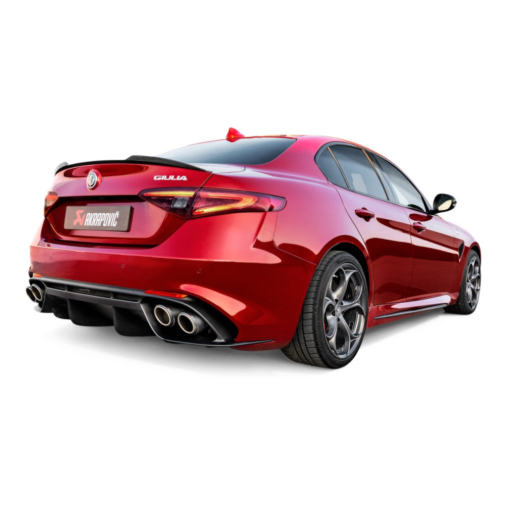 AKRAPOVIC S-AR/TI/1H Вихлопна система Evolution Line (титан) для ALFA ROMEO Giulia Quadrifoglio 2016-2020 Photo-3 
