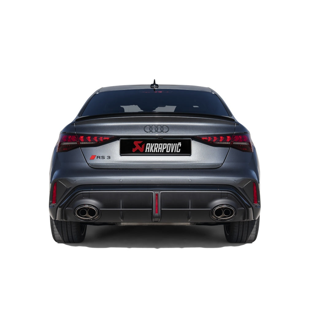 AKRAPOVIC S-AU/TI/28H Вихлопна система Evolution Line (Titanium) для AUDI RS3 Sedan (8Y) 2025- Photo-2 