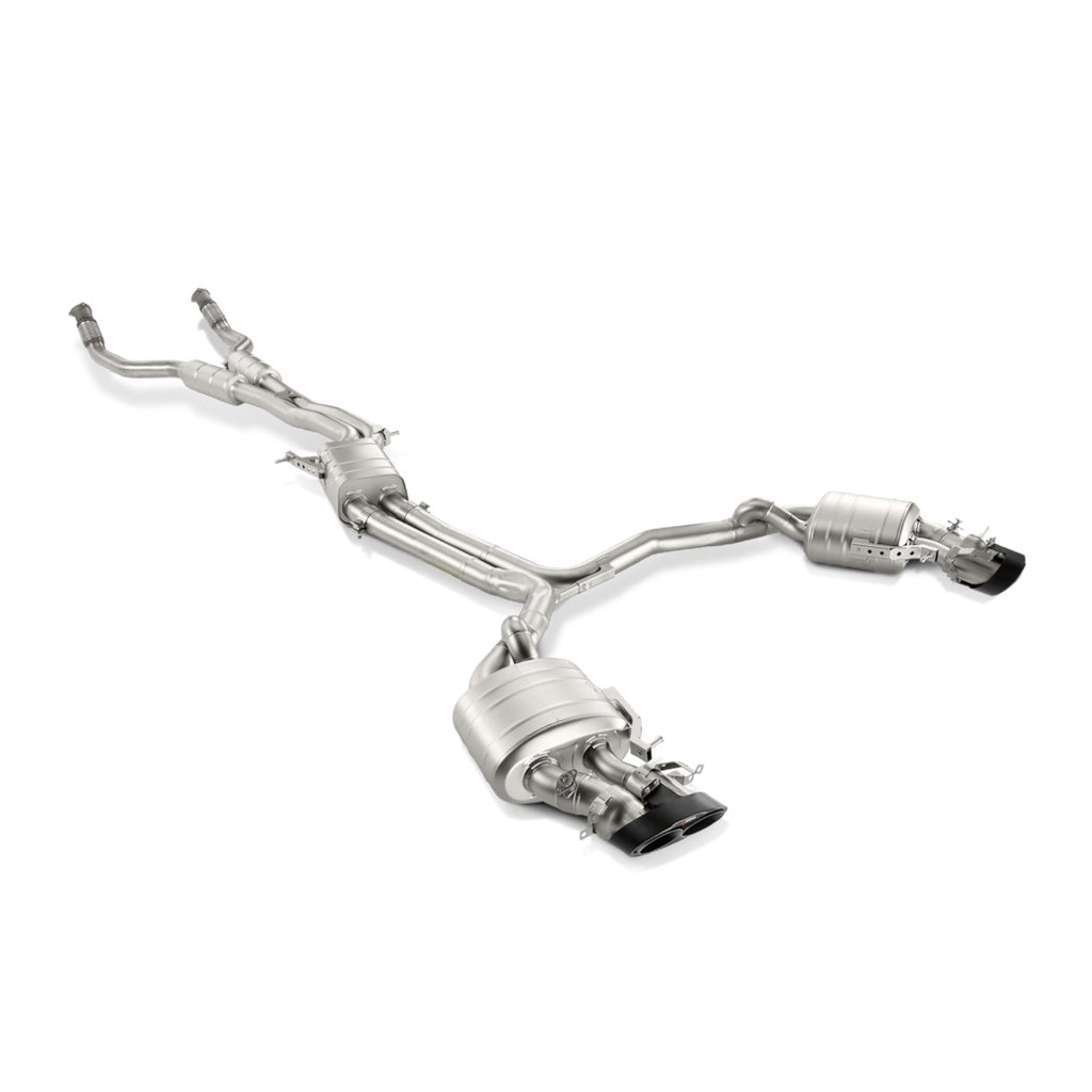 AKRAPOVIC S-AU/TI/3H Вихлопна система Evolution Line (титан) для AUDI RS6 Avant (C7) 2014-2018 Photo-1 