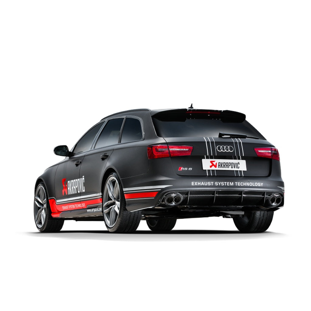 AKRAPOVIC S-AU/TI/3H Вихлопна система Evolution Line (титан) для AUDI RS6 Avant (C7) 2014-2018 Photo-3 