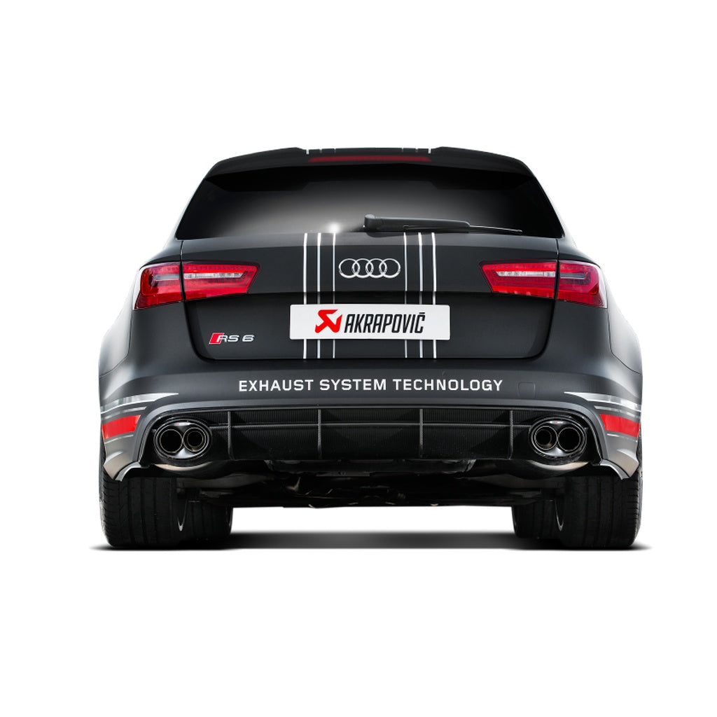AKRAPOVIC S-AU/TI/3H Вихлопна система Evolution Line (титан) для AUDI RS6 Avant (C7) 2014-2018 Photo-4 