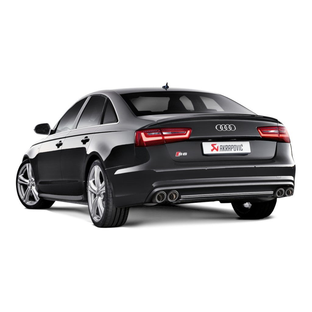AKRAPOVIC S-AU/TI/6H Вихлопна система Evolution Line (титан) для AUDI S7 (C7) Photo-6 