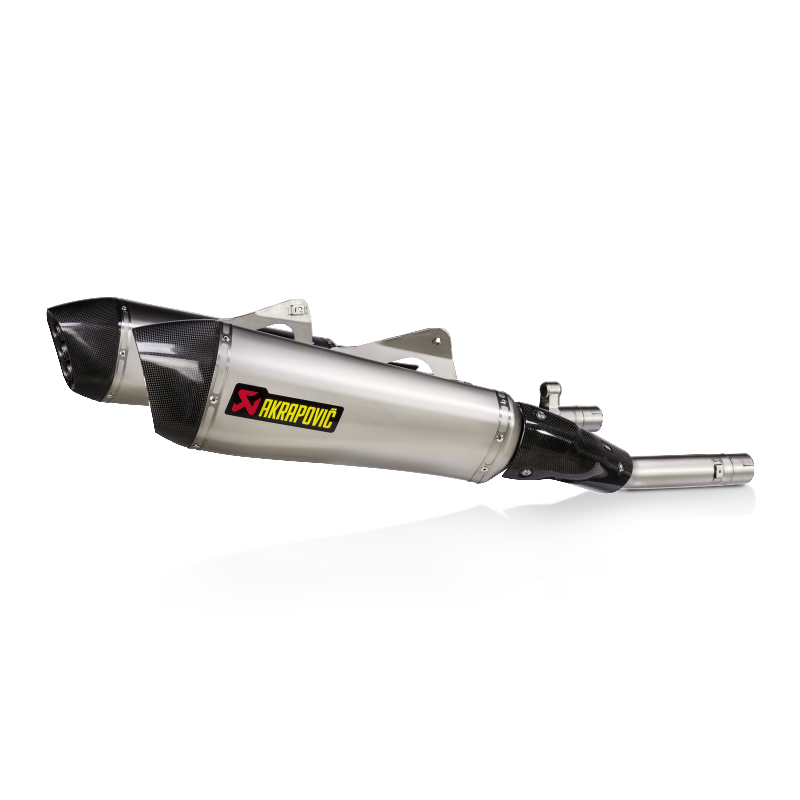 AKRAPOVIC S-B16SO4-HZAAT Вихлопна система Slip-On Line (Titanium) для BMW K 1600 GT/GTL 2021-2023 Photo-0 