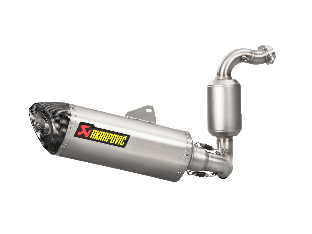 AKRAPOVIC s-B3R2 - Hrss Вихлопна система Racing Line (SS) для BMW G 310 R 2017-2021 | G 310 GS Photo-0 