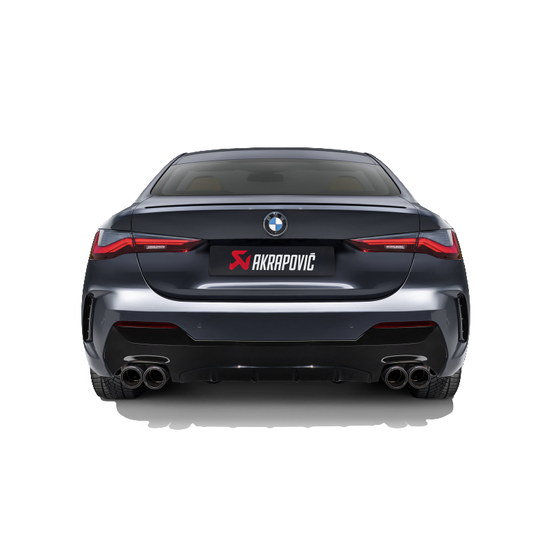 AKRAPOVIC S-BM/T/31H Вихлопна система Slip-On Line (титан) для BMW M440I (G22/G23) 2021-2024 Photo-2 