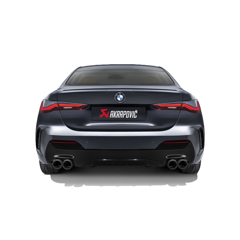 AKRAPOVIC S-BM/T/31H Вихлопна система Slip-On Line (титан) для BMW M440I (G22/G23) 2021-2024 Photo-1 