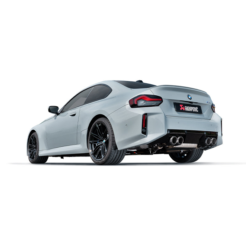 AKRAPOVIC S-BM/T/34H Вихлопна система Slip-On Line (титан) для BMW M2 Coupe (G87) 2023-2024 Photo-2 