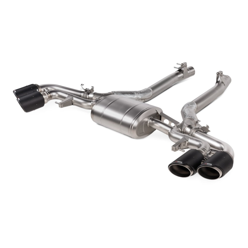 AKRAPOVIC S-BM/T/35H Вихлопна система Slip-On Line (титан) для BMW X5M / X5M Competition (F95) / X6M / X6M Competition (F96) 2024+ Photo-0 