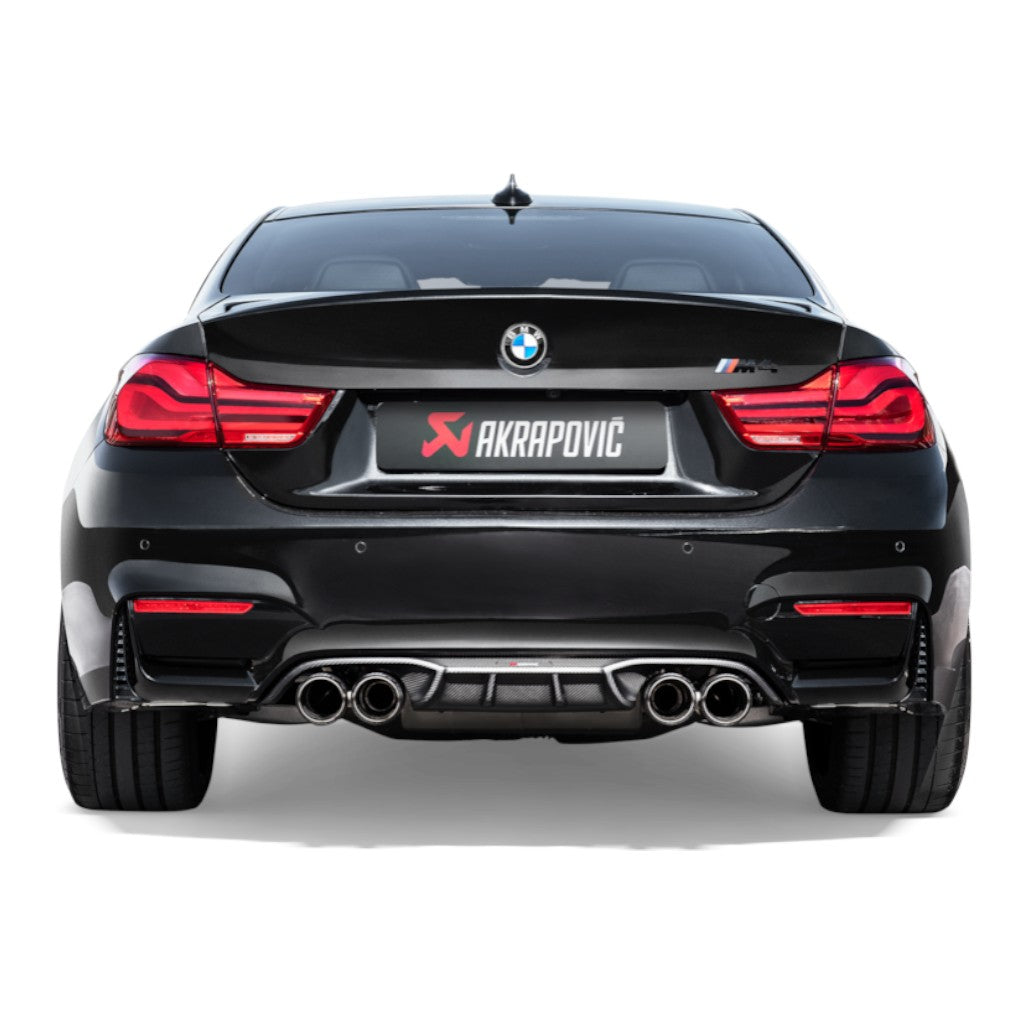 AKRAPOVIC S-BM/T/4H Вихлопна система Slip-On line (титан) для BMW M4 (F82 / F83) Photo-2 