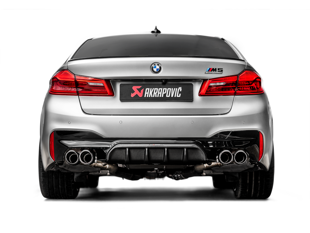 AKRAPOVIC S-BM/T/7H Вихлопна система Slip-On Line (титан) для BMW M5/M5 Competition (F90) Photo-2 