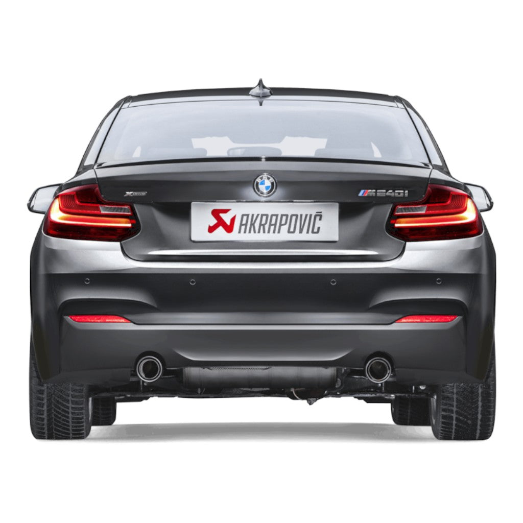AKRAPOVIC S-BM/T/8H Вихлопна система Slip-On Line (титан) для BMW M240i (F22 / F23) Photo-3 
