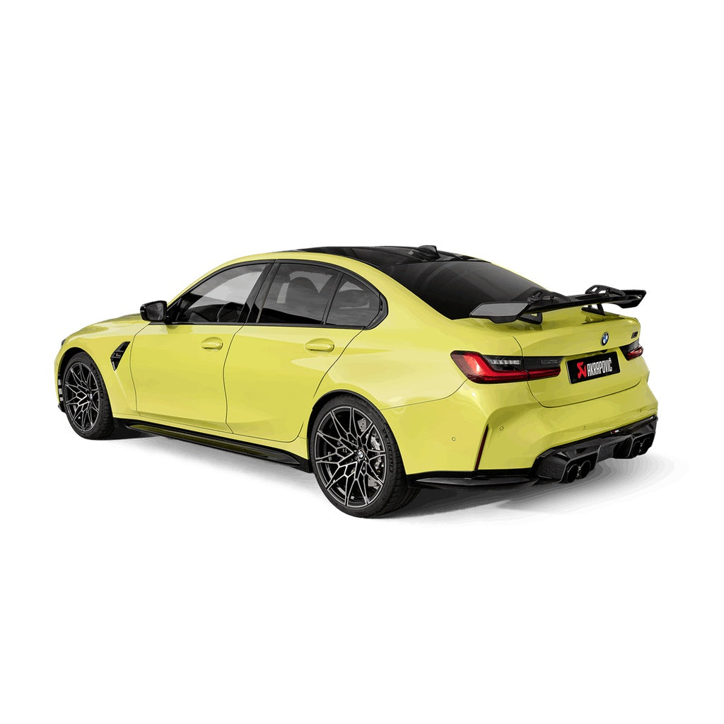 AKRAPOVIC S-BM/TI/33H Вихлопна система Slip-On Line (титан) для BMW M3 (G80 / G81) / M4 (G82 / G83) 2021- Photo-1 