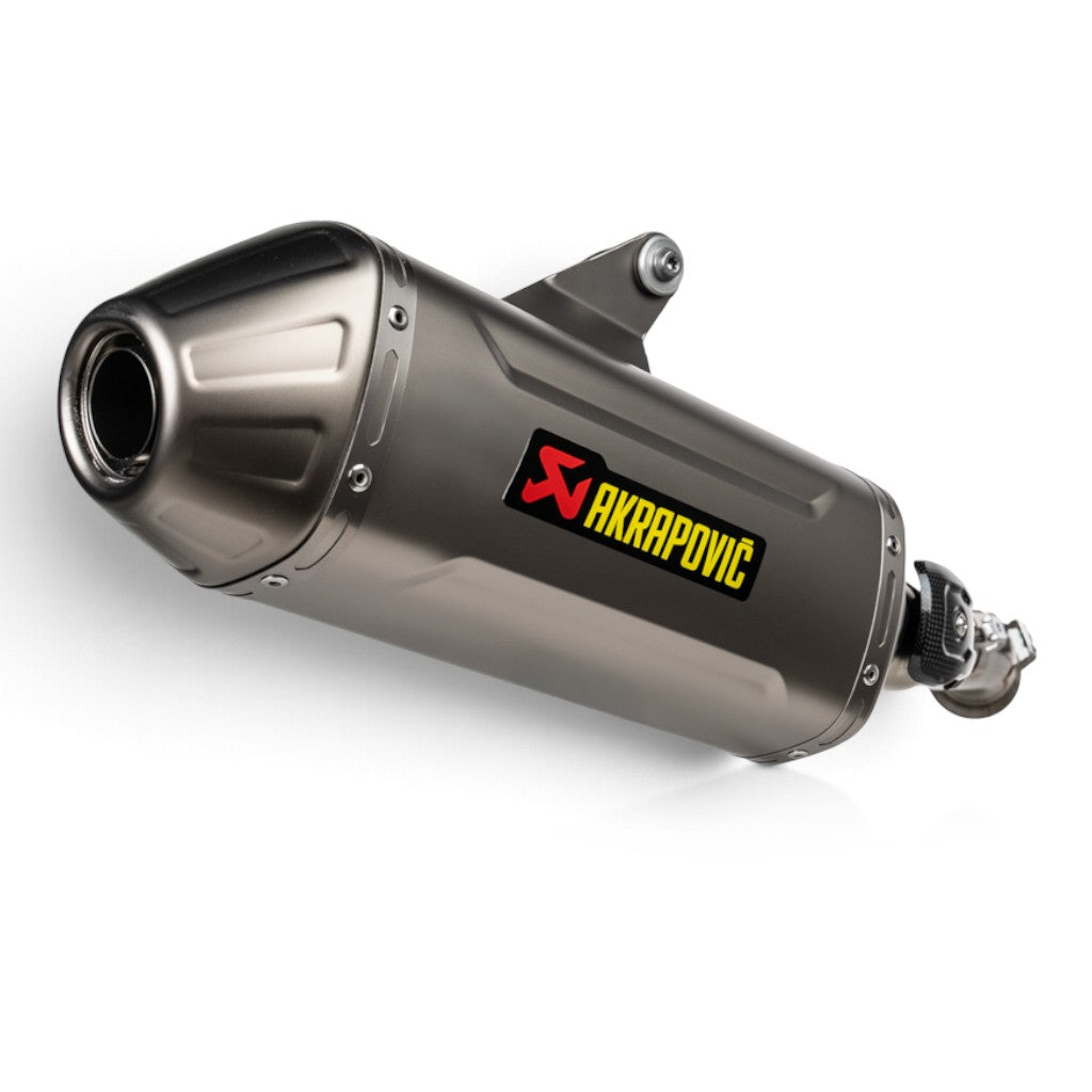 AKRAPOVIC S-CF10SO1-HFTT Глушник Slip-On Line (титан) для CFMOTO 800MT-X 2025- Photo-0 