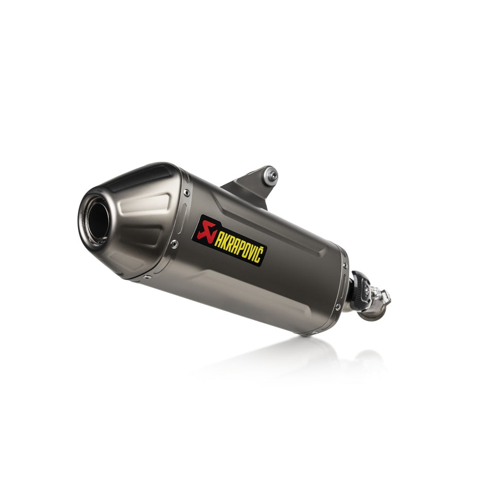 AKRAPOVIC S-CF8SO3-HFTT Вихлопна система Slip-On Line (титан) для CFMOTO 800MT-X 2025 Photo-0 