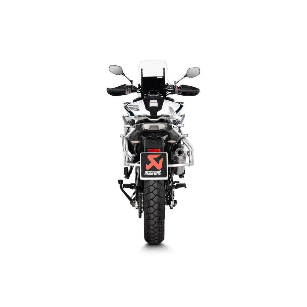 AKRAPOVIC S-CF8SO4-HFTT Вихлопна система Slip-On Line (титан) для CFMOTO 800MT 2024 Photo-3 