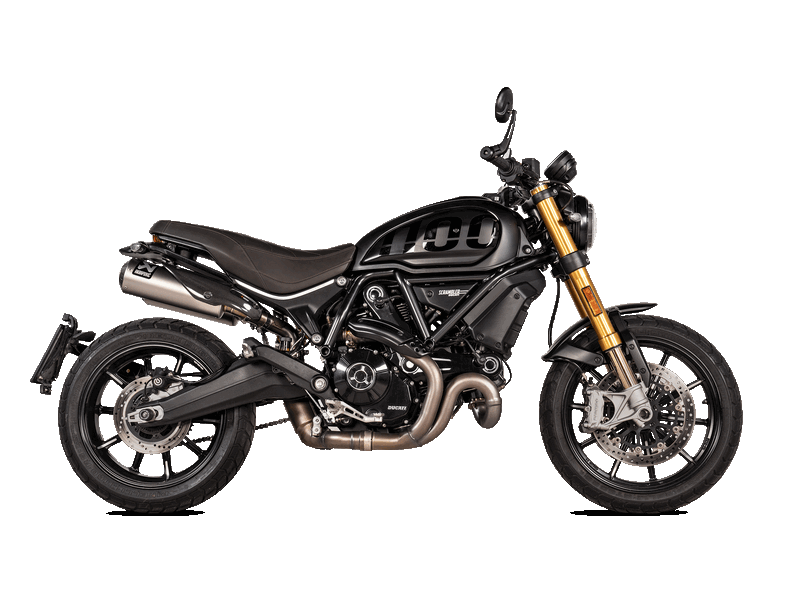 AKRAPOVIC S-D11SO13-HBFGT Глушник Slip-On Line (Titanium) для DUCATI Scrambler 1100 2021 - 2021 Схвалення EC/Схвалення ECE DUCATI Scrambler 1100 2021 - 2021 Photo-1 