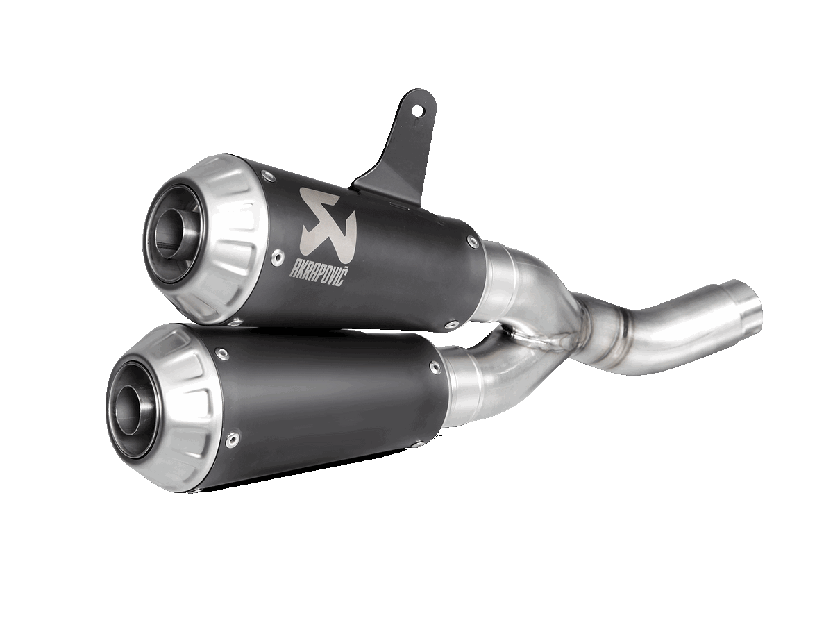 AKRAPOVIC MOTO S-D8SO4-CUBTBL/1 Глушник Slip-On Line (Titanium) для DUCATI Monster 797/797+ 2017-2020 Photo-0 