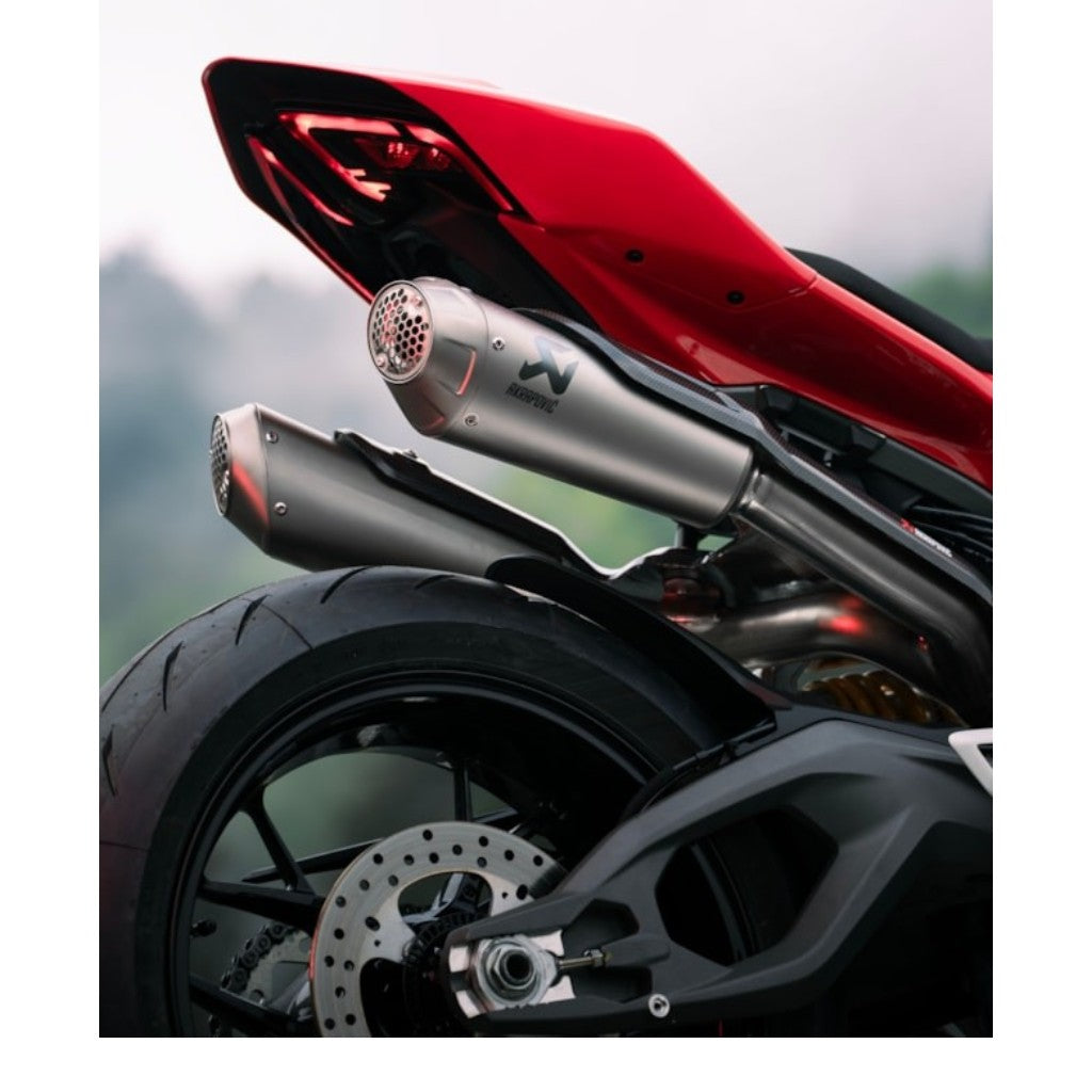 AKRAPOVIC S-D9E7-CKOT Вихлопна система Evolution Line (титан) для DUCATI Panigale / Streetfighter V2 2025-2026 Photo-4 