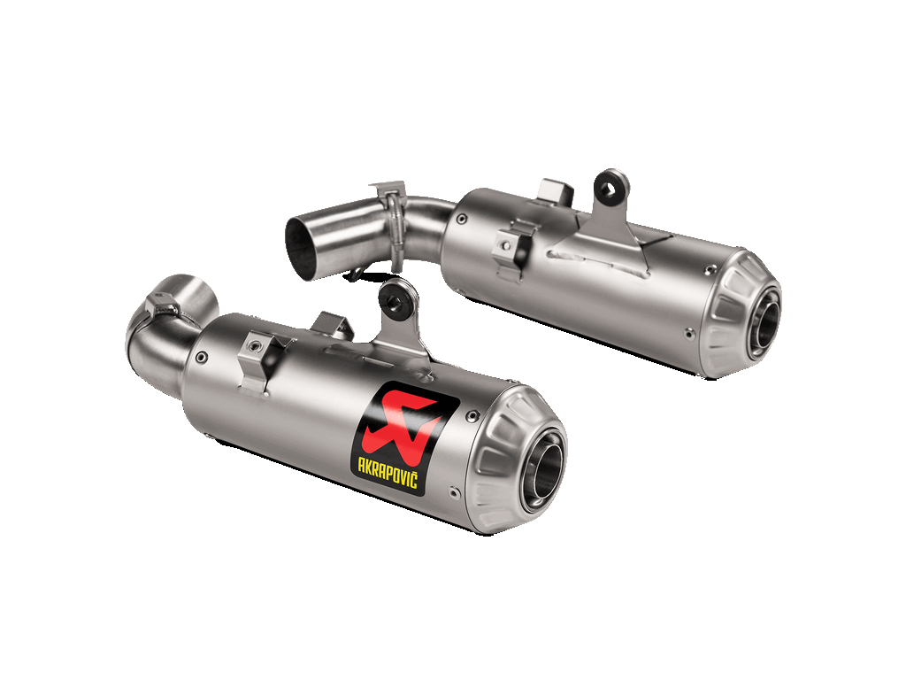 AKRAPOVIC S-D9SO15 - Hcbt Вихлопна система Slip-On Line (Titanium) для Ducati HYPERMOTARD 950 2021 Photo-0 