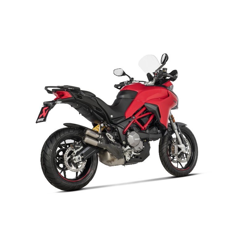 AKRAPOVIC S-D9SO18-HIFFT Вихлопна система Slip-On Line (Titanium) для DUCATI Multistrada 950 / 950 S / V2 / V2 S 2021-2023 Photo-2 