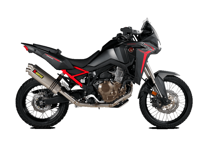AKRAPOVIC MOTO S-H11R1-WT/2 Вихлопна система Racing Line (Titanium) для HONDA CRF1100L Africa Twin 2020-2020 Photo-1 