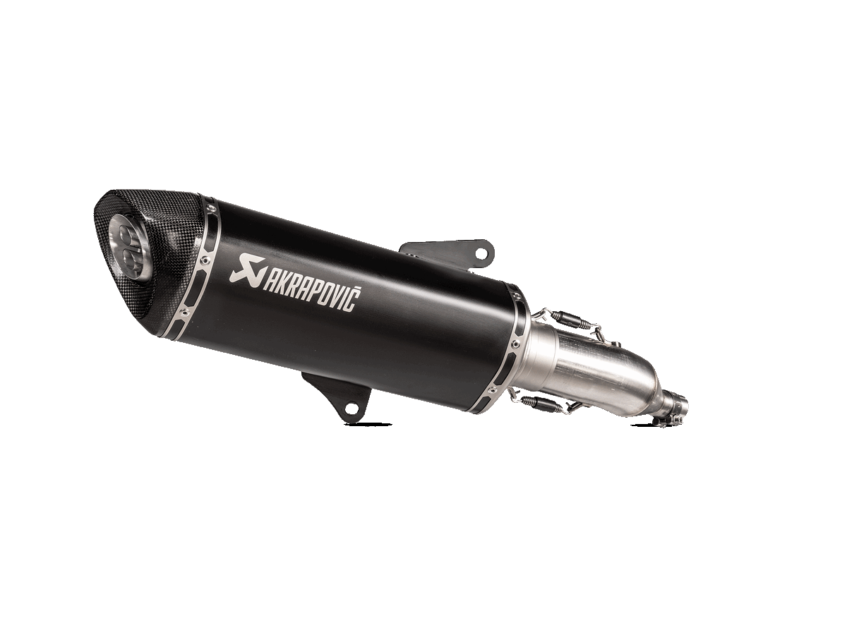 AKRAPOVIC S-H3SO8-HRSSBL Вихлопна система Slip-On Line (SS) HONDA FORZA 350 2021 Photo-0 