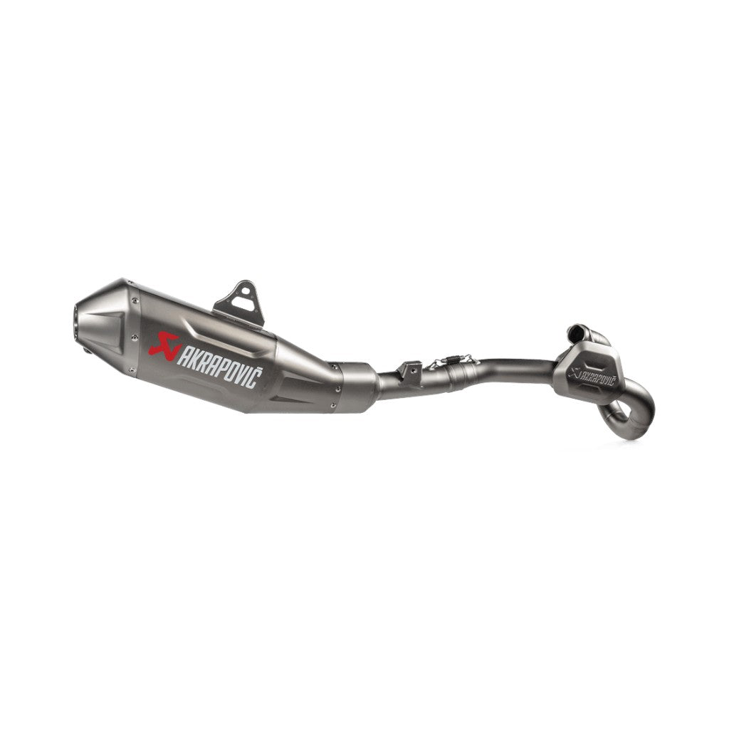 AKRAPOVIC S-H4E1-FDHLT Вихлопна система Evolution Line (титан) для Honda CRF450R / 450RX 2025- Photo-1 