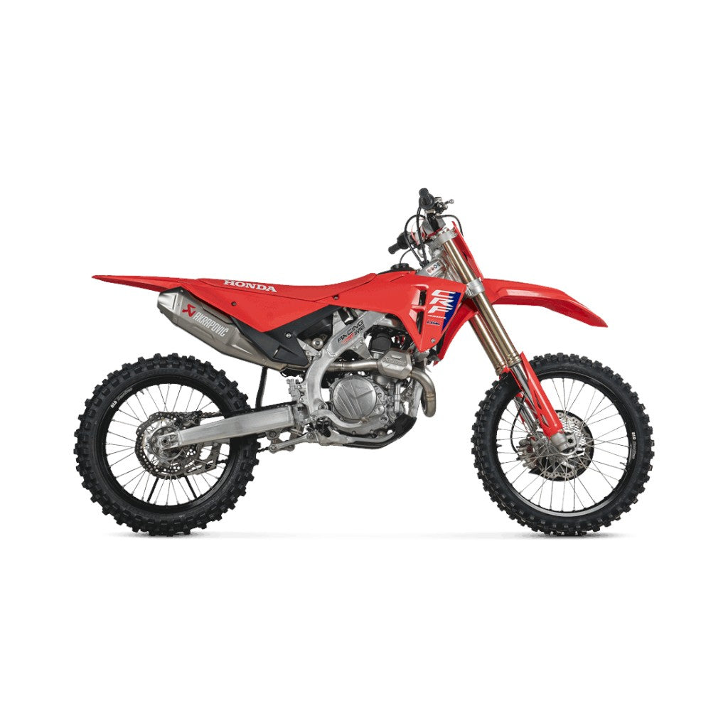 AKRAPOVIC S-H4E1-FDHLT Вихлопна система Evolution Line (титан) для Honda CRF450R / 450RX 2025- Photo-4 