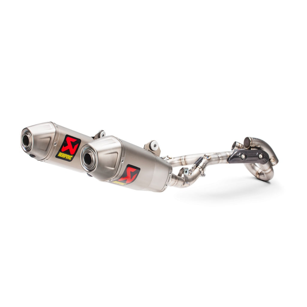 AKRAPOVIC S-H4MET15-CIQTA Вихлопна система Evolution Line (титан) для HONDA CRF450R / 450RX Photo-0 