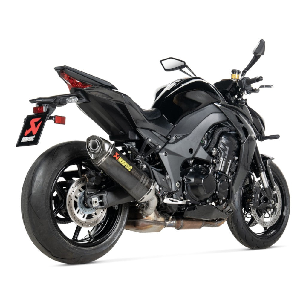 AKRAPOVIC S-K11SO2-HRC Вихлопна система Slip-On Line (карбон) для KAWASAKI Z1100 2025-2026 Photo-2 