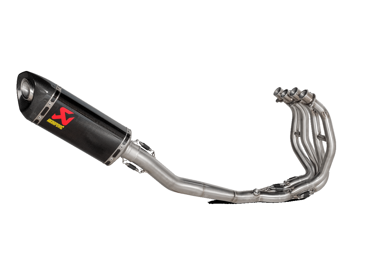 AKRAPOVIC MOTO S-K2R1-APC Вихлопна система Racing Line (Carbon) для KAWASAKI Ninja ZX-25R 2020-2020 Photo-0 