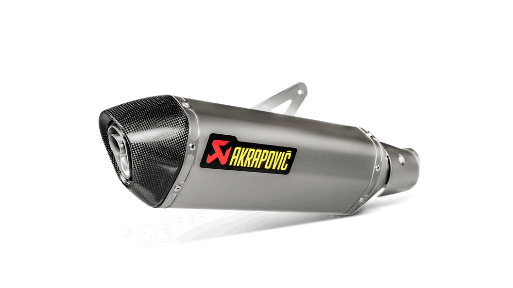 AKRAPOVIC S-K4SO7-HRT Вихлопна система Slip-On Line (Titanium) для KAWASAKI Ninja 400 2018-2023 Photo-0 