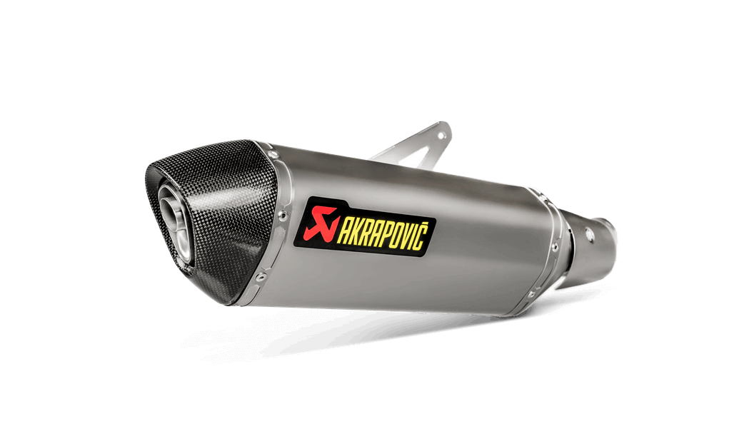 AKRAPOVIC S-K4SO7-HRT Вихлопна система Slip-On Line (Titanium) для KAWASAKI Ninja 400 2018-2023 Photo-1 