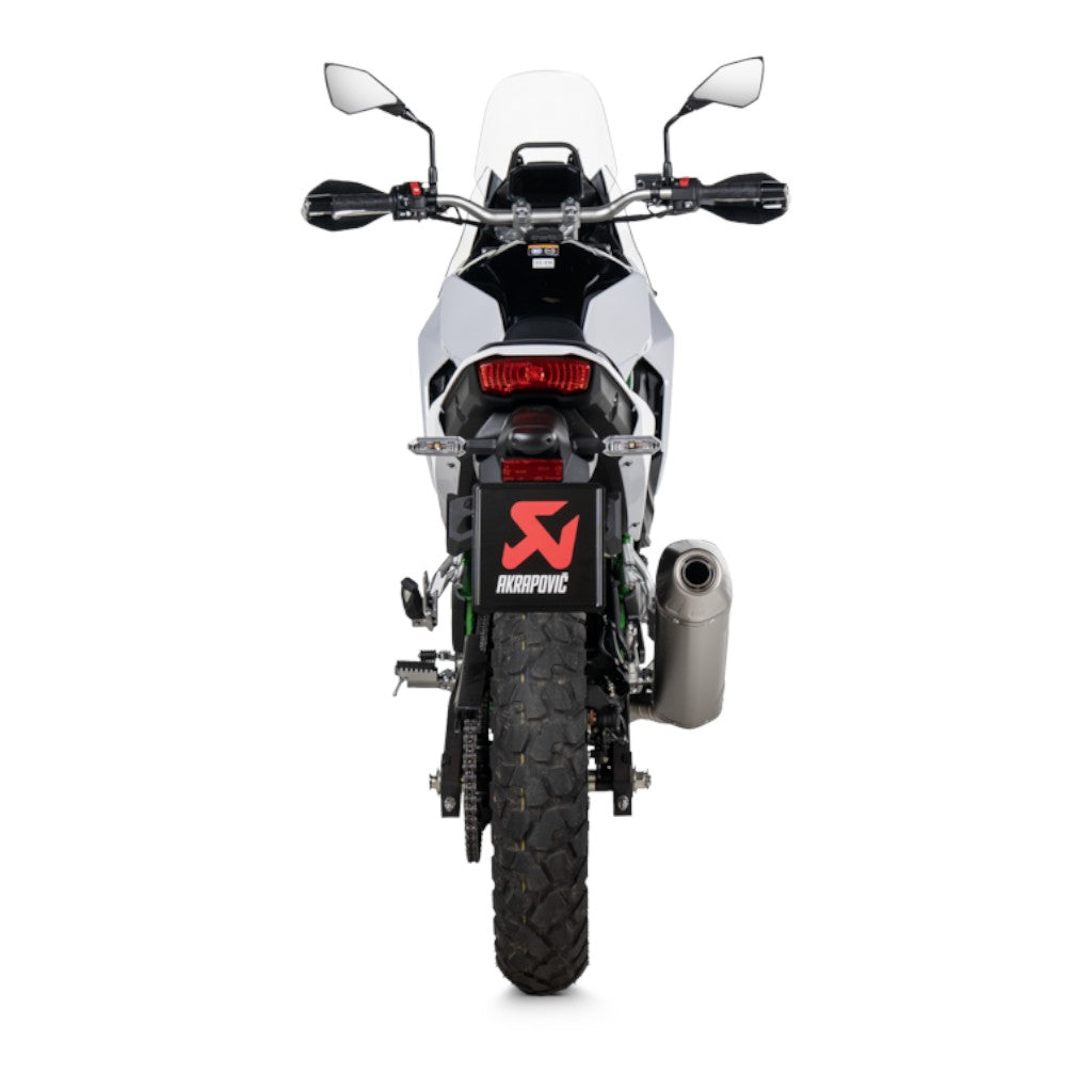 AKRAPOVIC S-K5SO2-HFTT Вихлопна система Slip-On Line (титан) для KAWASAKI KLE 500 2026-2026 Photo-3 