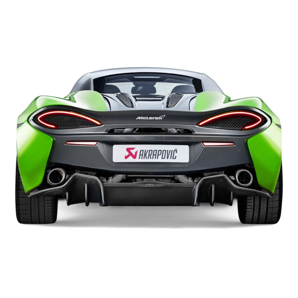 AKRAPOVIC S-MC/TI/3 Вихлопна система Slip-On Line (титан) для MCLAREN 540C / 570S / 570S Spider / 570GT Photo-3 