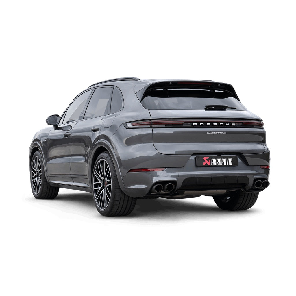 AKRAPOVIC S-PO/T/2 Вихлопна система Evolution Line (титан) для PORSCHE Cayenne / E-Hybrid / S E-Hybrid 2023- Photo-1 