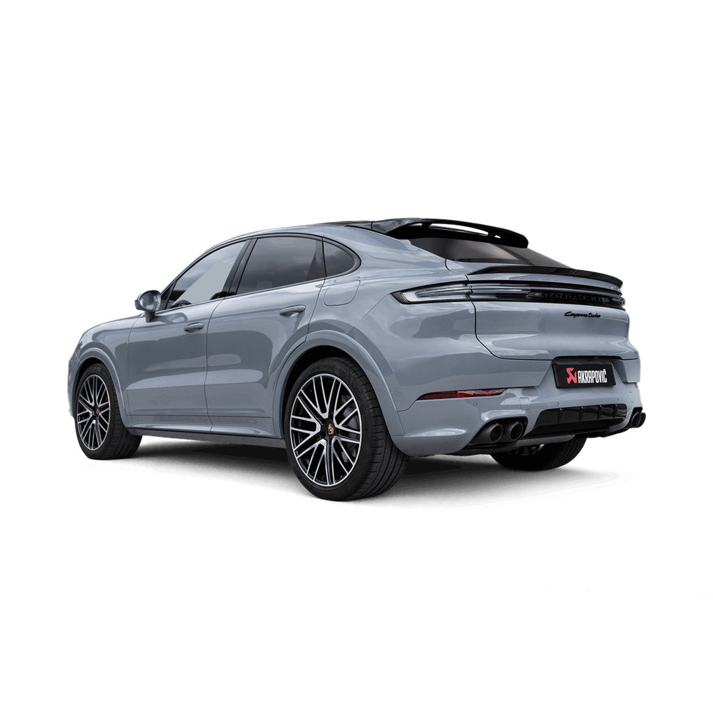 AKRAPOVIC S-PO/T/4H Вихлопна система Evolution Line (титан) для PORSCHE Cayenne S / GTS / Turbo E-Hybrid 2023- (OPF/GPF та NON-OPF) Photo-1 