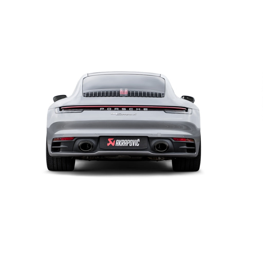 AKRAPOVIC S-PO/T/8 Вихлопна система Slip-On Race Line (Titanium) для PORSCHE 911 Carrera / Carrera S / Carrera 4 / Carrera 4S / Carrera GTS (992) Photo-3 